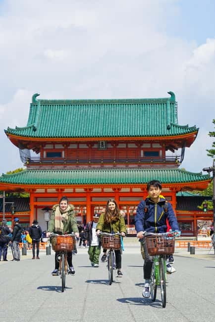 4.5-hr Kyoto Historical Highlights Bike Tour with UNESCO - Kamo River to Gion: getting the calm before the crowds