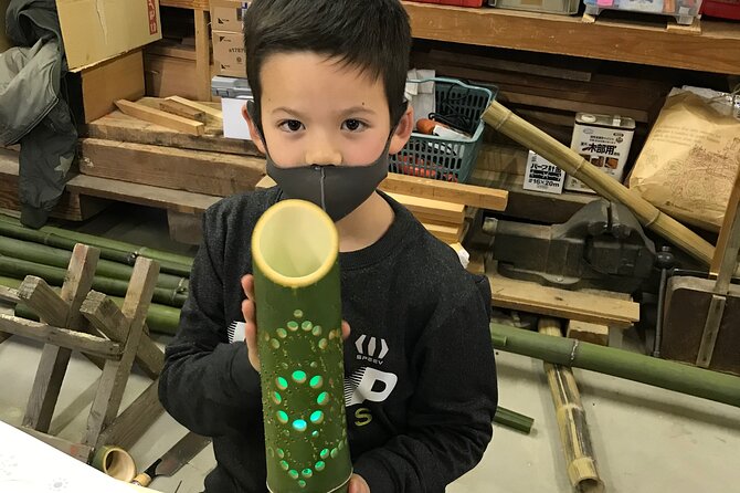 Bamboo LED Lantern Making Experience in Kyoto Arashiyama - Arashiyama Bamboo, Minus the Crowd Rush