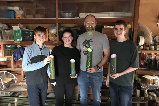 Bamboo LED Lantern Making Experience in Kyoto Arashiyama - Inside Noriko’s Workshop: Cutting, Drilling, and Choosing Your Design