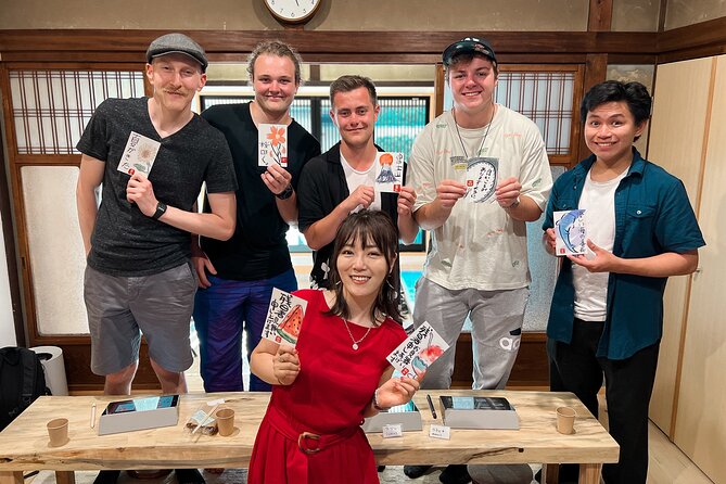 Calligraphy & Digital Art Workshop in Kyoto - The Tea and Snacks Break You Actually Get Time For