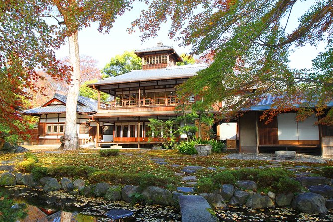 Family Mitsui House Museum with green tea admission ticket - What you can walk through outside: garden views by season