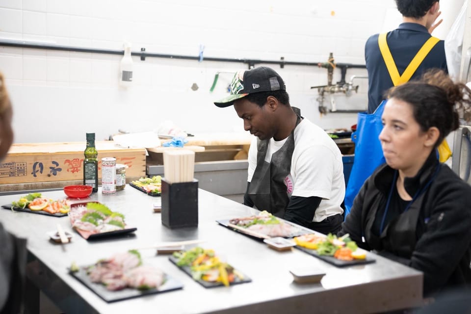 Fish cutting class - The 150-minute flow: from fillets to sashimi and carpaccio