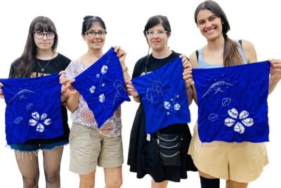 Fukusa Shibori Class - From Tools to Hands-On: How the Class Typically Runs