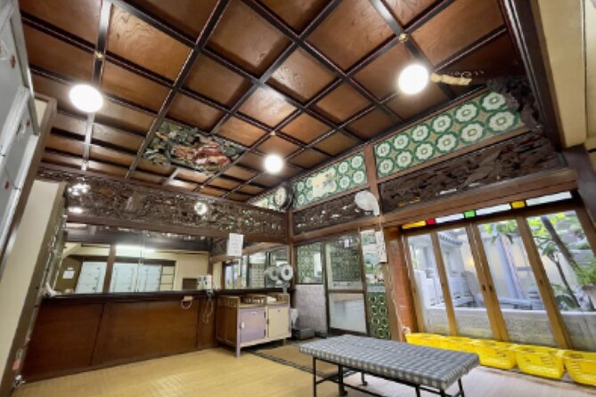 Guide tour of Japanese bathing culture at Funaoka Onsen - Sarasa Nishijin: The Former Public Bathhouse Cafe