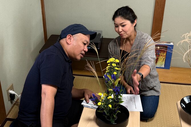 Ikebana Floral Design Workshop in Kyoto - Meeting and Getting Started Without Any Art Background