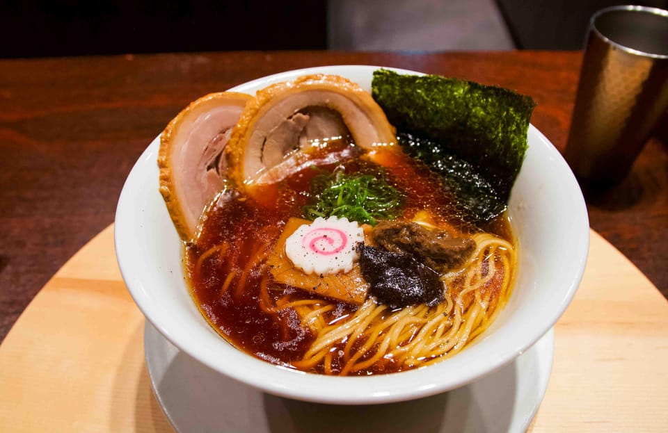 Insider Kyoto Ramen Tour - Two mini bowls is the secret sauce: classic Kyoto plus modern ramen