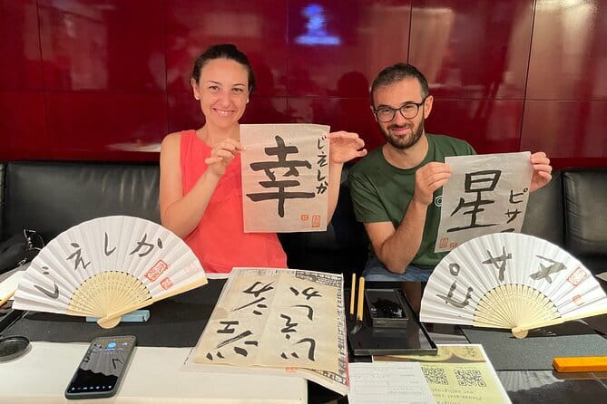 Japanese Calligraphy - Shodo - Lesson (near Kyoto Station) - Meeting Point: Finding MK Taxi VIP Station at Hachijo Exit