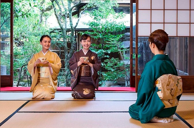 Kimono Tea Ceremony at Kyoto Maikoya, Karasuma Shijo - What Happens After: Snacks, Tea Tasting, and Cooling Down the Ceremony High
