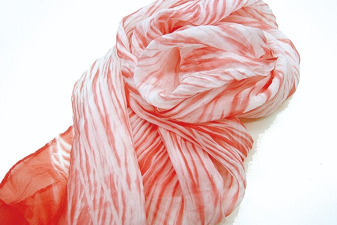 Kyo-arashi Shibori Scarf Class - Price and Value: Is $50.30 Fair for a Finished Silk Souvenir?