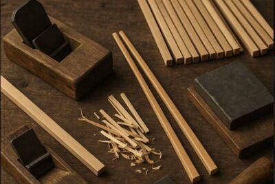 Kyoto : Chopsticks Making Workshop in Gion with Engraving Option - Using the Kanna Hand Plane: A Skill You Can Feel