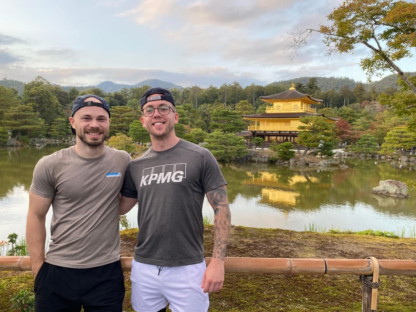 Kyoto: Full-Day City Highlights Bike Tour with Light Lunch - Kinkaku-ji (Golden Pavilion): the shine that looks unreal