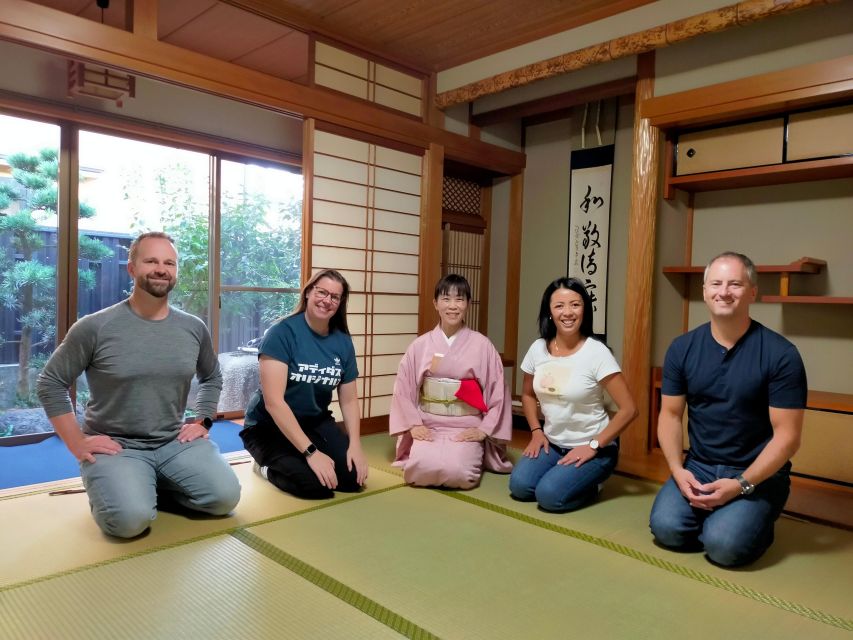 Kyoto Fushimiinari:Wagashi Making & Small Group Tea Ceremony - Matcha with Two Bowls: One You Whisk Yourself