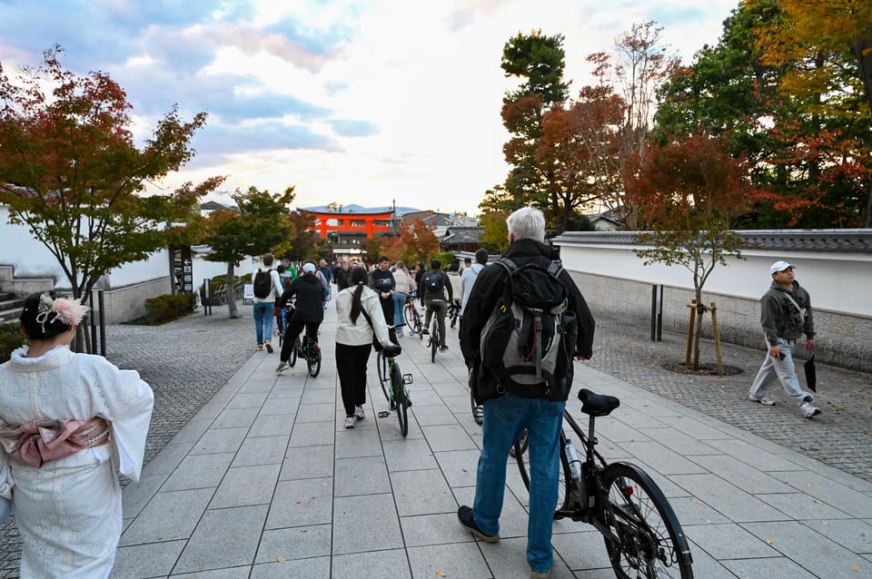 Kyoto: Half-day Guided Bike Tour with Fushimi Inari - Takase Canal and the Kamo River: a breather between temples