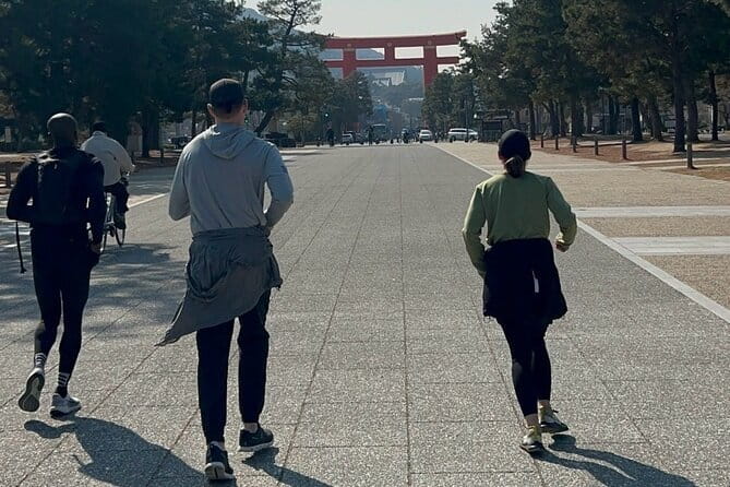 Kyoto Heritage Run - Venture through historical Kyoto landmarks - Starting at Nijojo-mae: warm-up, Nijo Castle area, then jog east