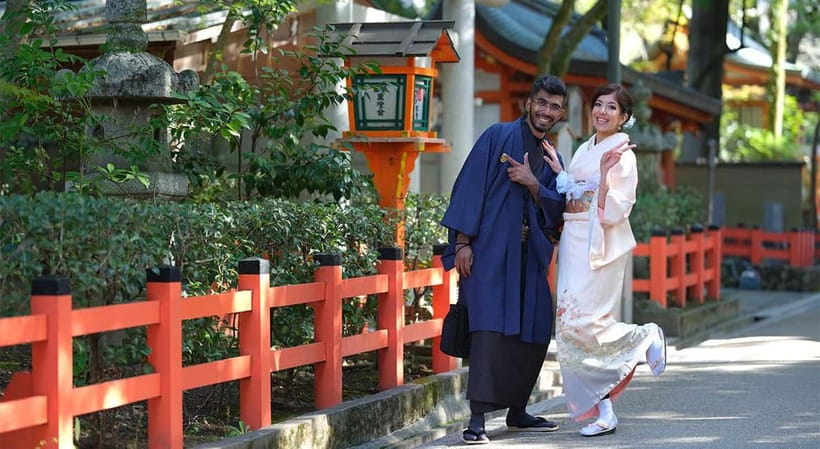 Kyoto Kimono Rental mimosa |Kimono/Yukata Rental Couple Plan - Price reality check: what extra costs might surprise you