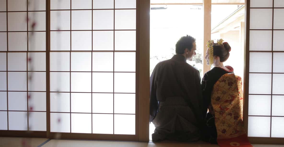 Kyoto kiyomizu Temple : Maiko and Samurai Couple Photoshoot - What the pros do: hair, makeup, and dressing without chaos