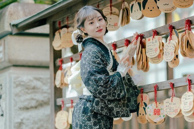 Kyoto Kiyomizudera Kimono Dressing with Hairstyle | Photoshoot - Walking the Planned Route: Gion, Kiyomizu-zaka, and the Famous Streets