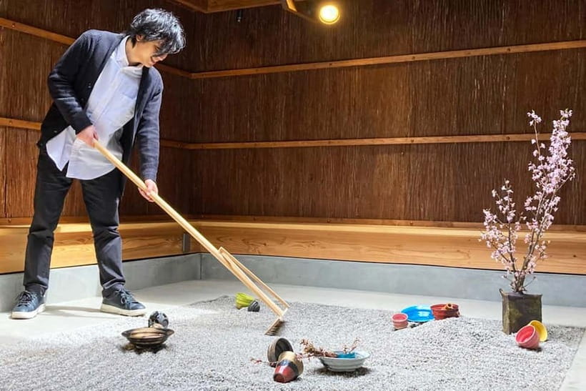 Kyoto: Make Zen Garden and Taste Matcha in Pottery Shop - What you do during the 30-minute Zen garden session