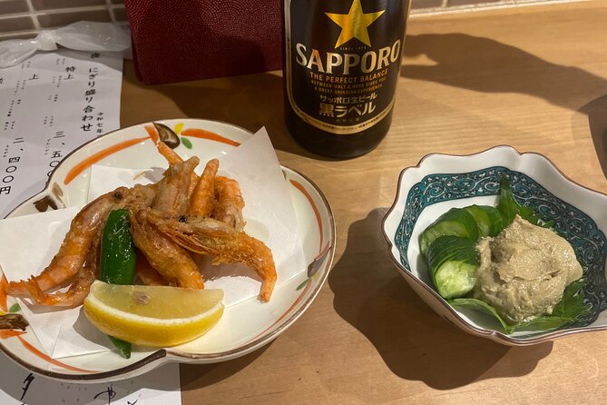 Kyoto Night Food & Izakaya Hopping Tour in Pontocho - What you eat and drink: 7–8 dishes and 4–5 drinks