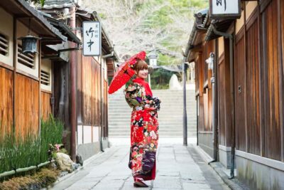 Kyoto: Premium Kimono Rental for 1 day to stroll around - Your included kimono plan: furisode for women, montsuki hakama for men