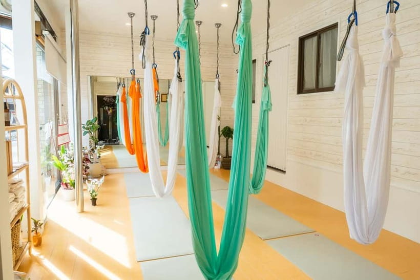 Kyoto: Private Aerial Yoga Class - Entering SUNNY YOU Yoga Studio in the Omuro-Ninnaji Area