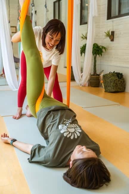 Kyoto: Private Aerial Yoga Class - After Class: Turn Your Stretch Into a Temple Walk