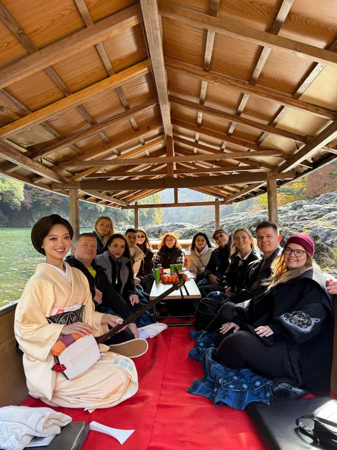 Kyoto: Private Boat Cruise with Shamisen and Games - Ozashiki-asobi Games: Old Kyoto Social Time You Can Actually Join