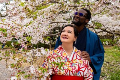 Kyoto Private Kimono Photoshoot for Couple and Solo - The kimono fitting and hair set: where your session really starts