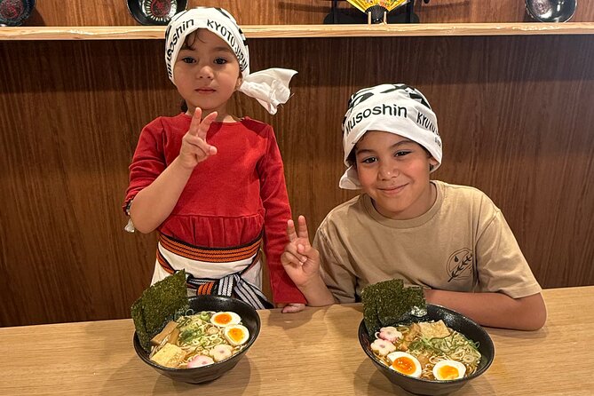 Kyoto Ramen Bowl Painting and Michelin Cooking Class - Vegetarian and vegan ramen: real choices inside the same class