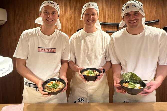 Kyoto Ramen Spoon Painting & Michelin Cooking Class - Ingredients built from scratch: noodles, soup, tare