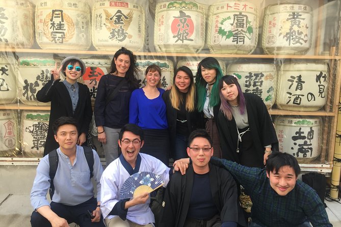 KYOTO Sake Tasting Tour at Local Breweries(tasting fee included) - Guides who make it fun: asking questions with Seigo, Aya, TaM, and Shinobu