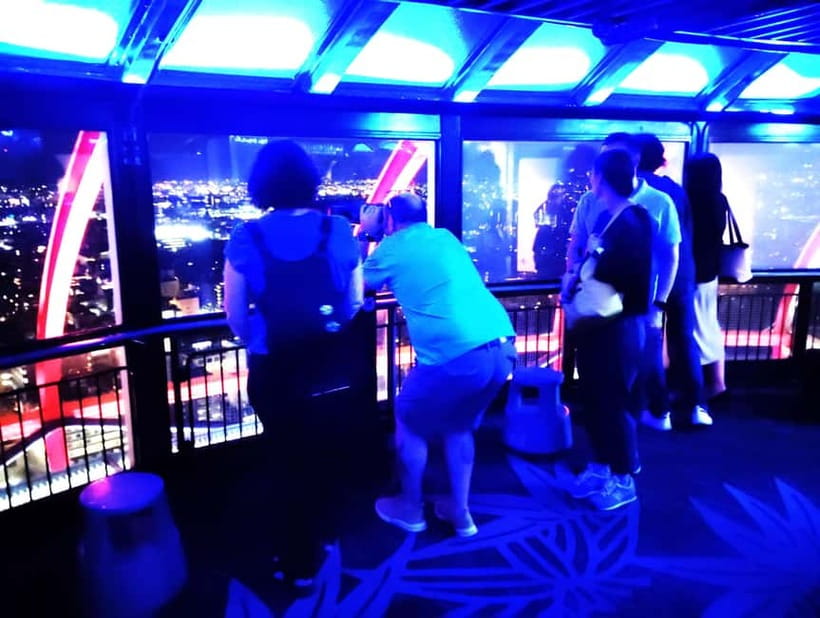 Kyoto: Station and Tower Night Tour with Light Show - Key highlights