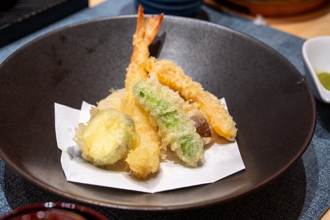 Kyoto Sushi Making Experience with a Professional Sushi Chef - Tempura set: why it fits after sushi