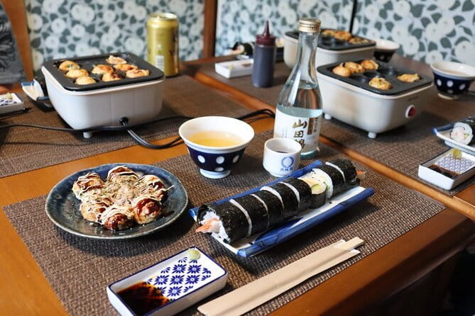 Kyoto Sushi & Takoyaki Cooking Class near Gion and Kiyomizu-dera! - Price and value: what $96.19 includes in practice