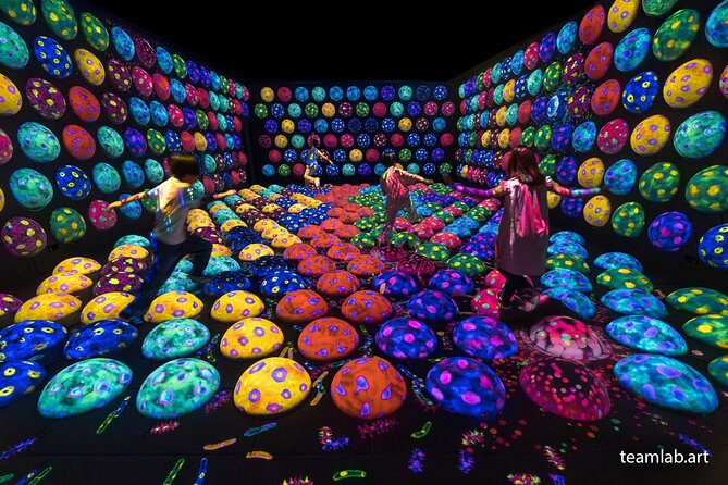 Kyoto TeamLab Biovortex & Kyoto Walking Tour - Stop 3: teamLab Biovortex Kyoto—interactive art built around nature and the body