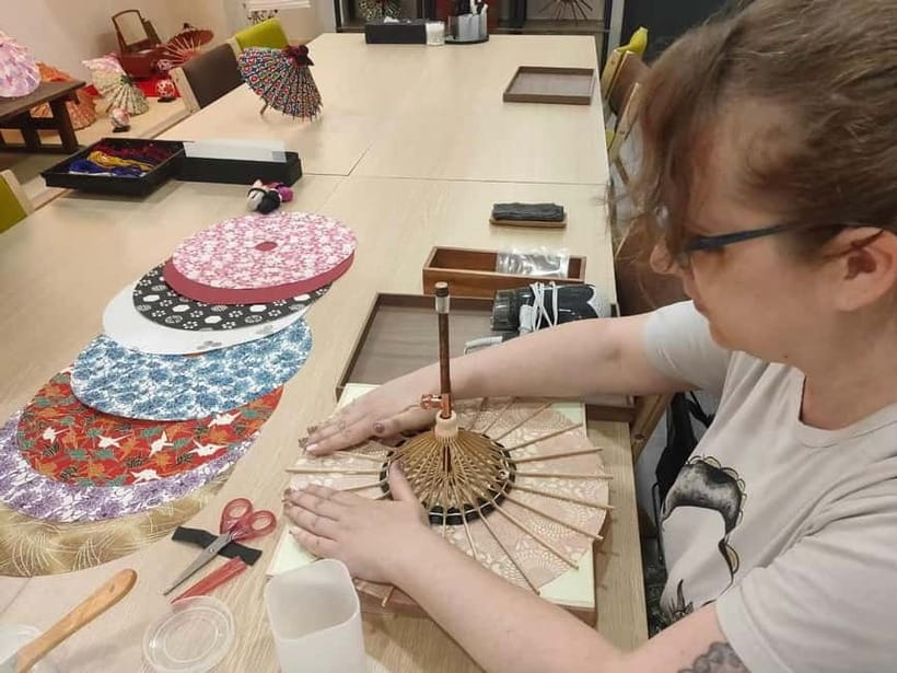 Kyoto: Traditional Mini Umbrella Making Workshop - Key things that make this workshop worth your time