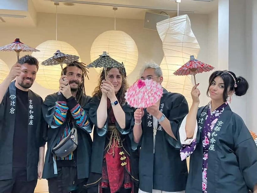Kyoto: Traditional Mini Umbrella Making Workshop - Instructor Experience: Patient Coaching From Ai Takenaka