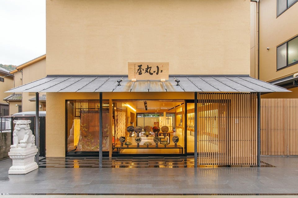 Kyoto:Explore & Create Your Own traditional KYOMARU UCHIWA - What You Create: a KYOMARU UCHIWA Fan With Your Name