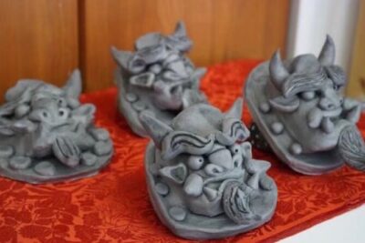 Let's make only one original onigawara in the world!! - What You’re Making: Kawara Roof Tiles, Ogre Faces, and Protection Myths