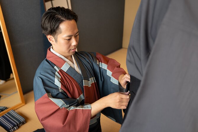 Men's Kimono Lesson and Shopping in Kyoto - What to know if you’re going with a female partner