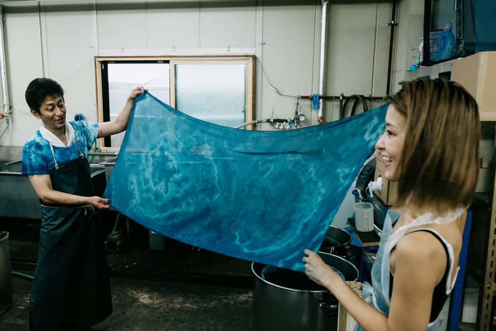 Natural Indigo Dyeing with Local Masters (Private Atelier) - Indigo Leaf Tea and the Kyoto Stories That Give It Meaning