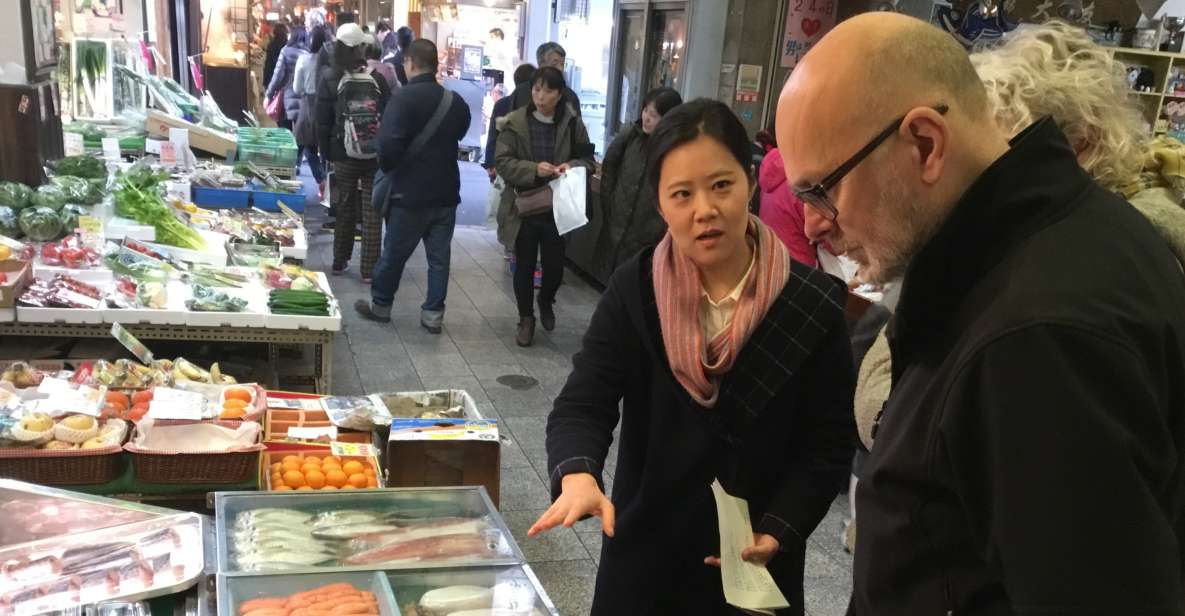 Nishiki Market Food Tour with Cooking Class - From stall tips to your donburi list: how the ingredient shopping actually works