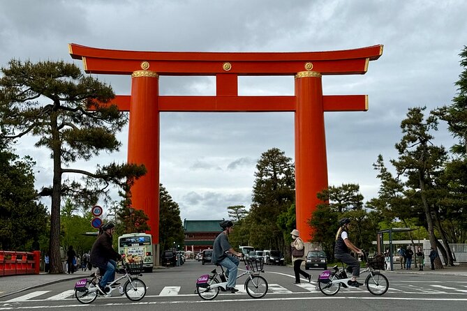No. 1 E-Bike Tour for Up to 5 Guests in Kyoto with a Local! - Heian Shrine’s big red torii, then Nanzen-ji Temple’s presence