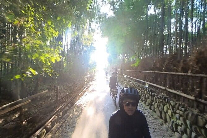 ONLY YOU in the Bamboo Forest! 4 hours E-bike tour with a local - Hirosawa Pond: a 1.3 km loop and reflection-chasing weather