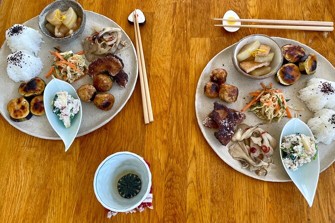 Private Guided Traditional Buddhist Cooking in Japan - The Meal Itself: A Lunch Plate You’ll Want to Recreate