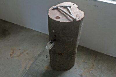 Private Pewter Sake Cup Experience with a Kyoto Artisan - Hammering pewter with Kanako: how your patterns form