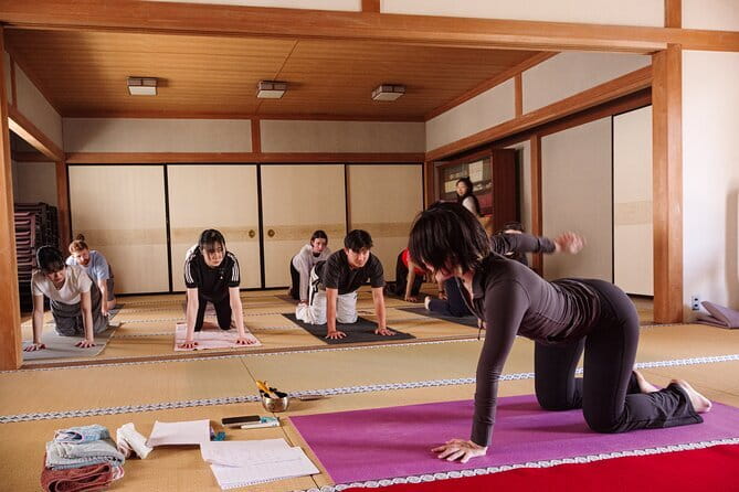 Sacred Temple Yoga Experience in Japan - The second class: Relax Yoga to bring you back down