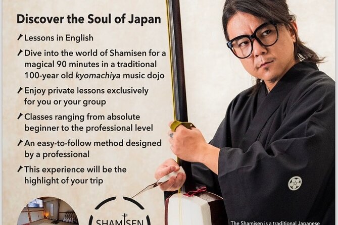 Shamisen Experience in Kyoto 【Private】 - Value and price: what you’re really paying for