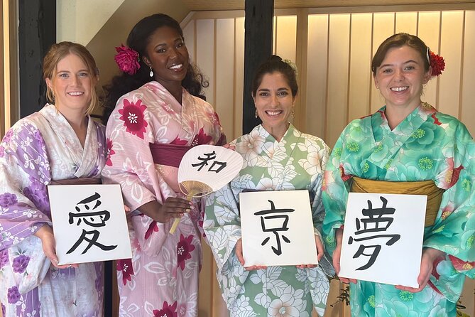 【OKADA】Kyoto Japanese calligraphy experience (shodo) - Key highlights you should care about